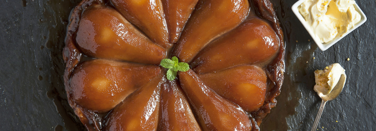 Tarte tatin alle pere con Pecorino Toscano DOP