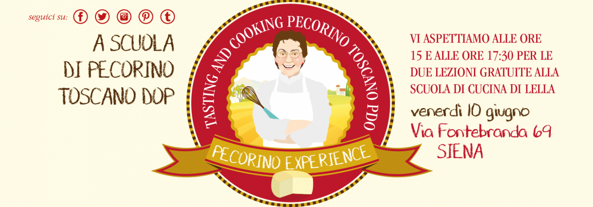 A scuola di Pecorino Toscano DOP - Scuola di Cucina di Lella - venerdì 10 giugno