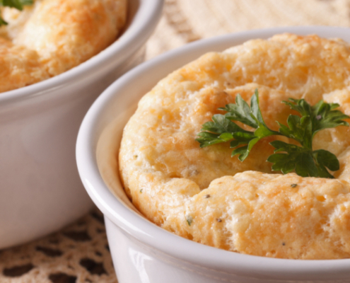 Soufflè al Pecorino Toscano DOP